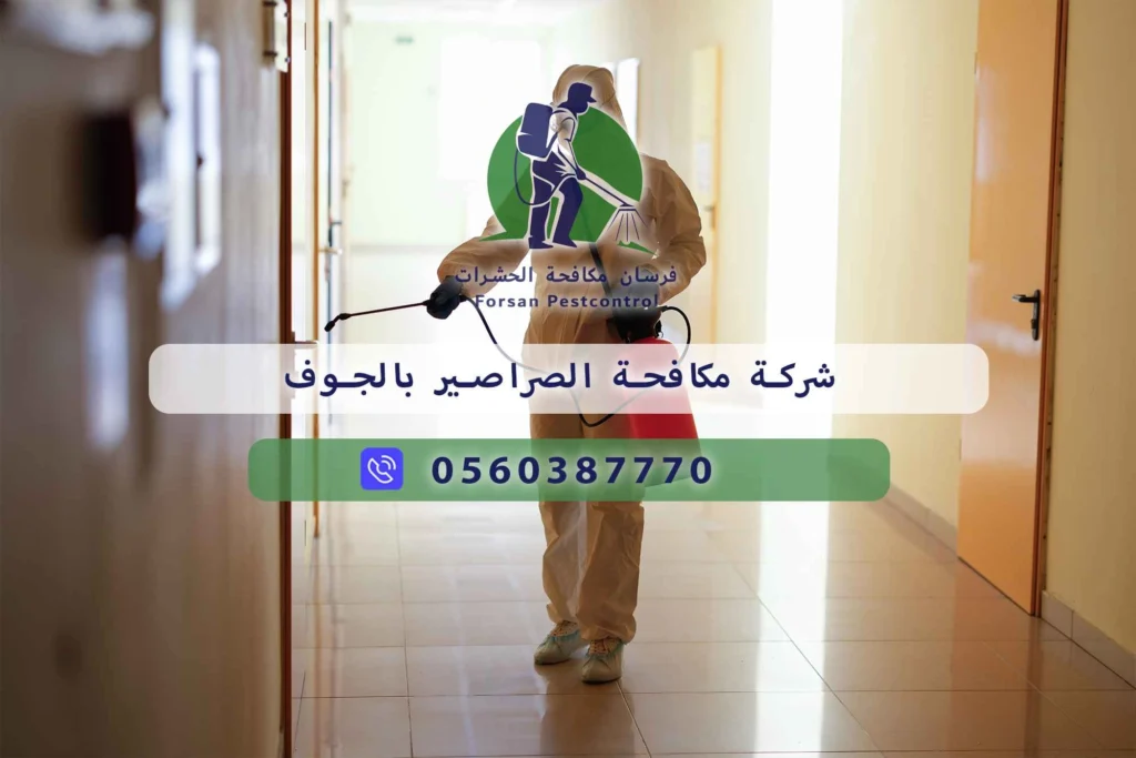 شركة مكافحة الصراصير بالجوف