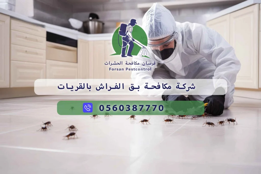 شركة مكافحة بق الفراش بالقريات