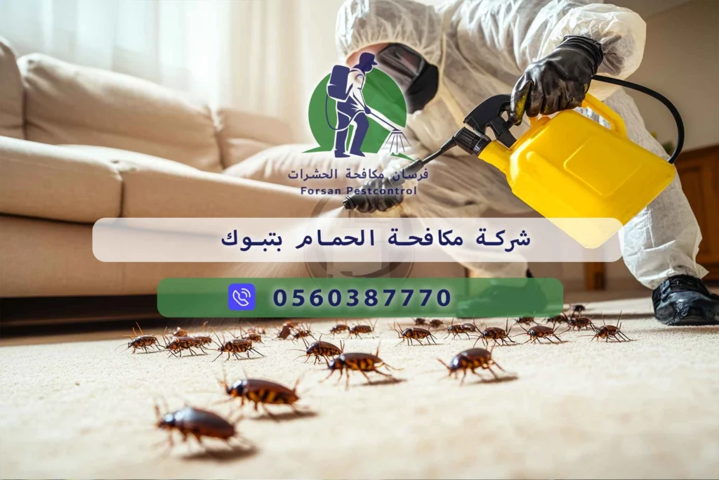 شركة مكافحة الحمام بتبوك